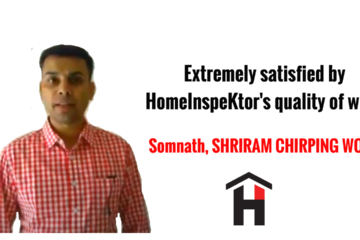 HomeInspeKtor Testimonial Somnath Shriram Chirping Woods