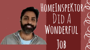 HomeInspeKtor testimonial Prof Abhinav SHAPOORJI PALLONJI PARKWEST