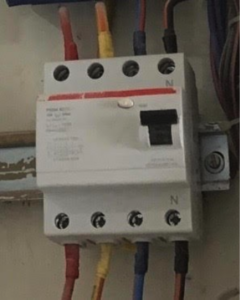 Home inspection electrical check